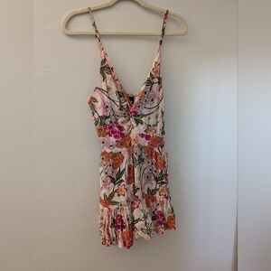 Angie Brand Floral Romper